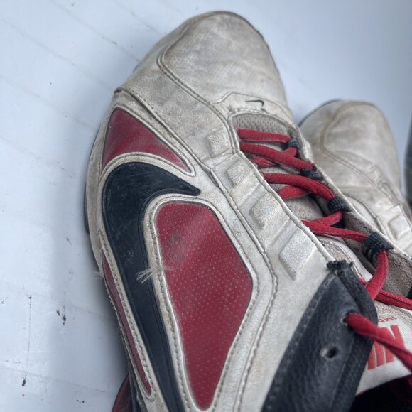 Y2K Nike Impax Atlas 3 Men's Shoes Red/Gray/White Running Size 11 Read* - Picture 11 of 16